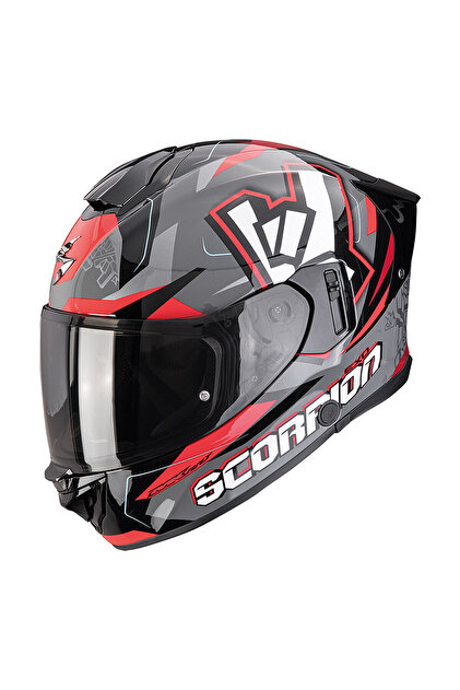 Scorpion EXO-530 Air Clip Kapalı Motosiklet Kaskı Gri Siyah