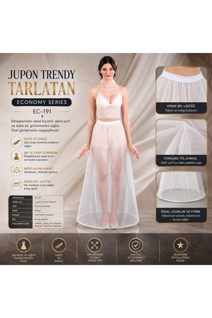 Jupon Trendy Tarlatan Economy Series Ec-191