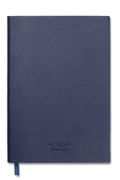 Softtons Flexible Cover Notebook A5 Cream 128 Pages. Striped