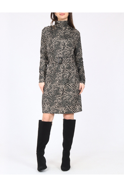 Rochie scurta, Animal print