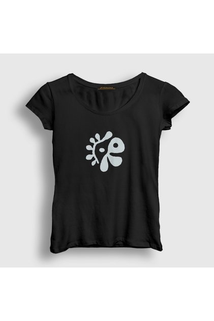 Women's Black Logo Color Outside the Lines K-Pop Cortis T-Shirt 612933Tt