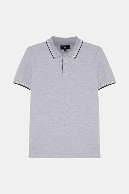 EKRU POLO YAKA T-SHIRT