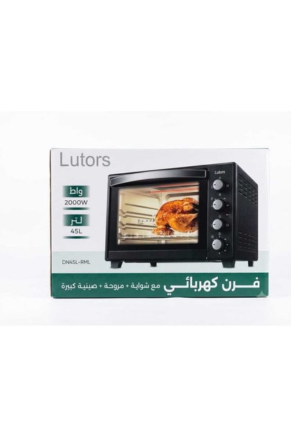 45L 2000W Electric Oven – Dn45L-Rml – Grill and Fan – Top and Bottom Heating – Interior Light and Double Glass Door