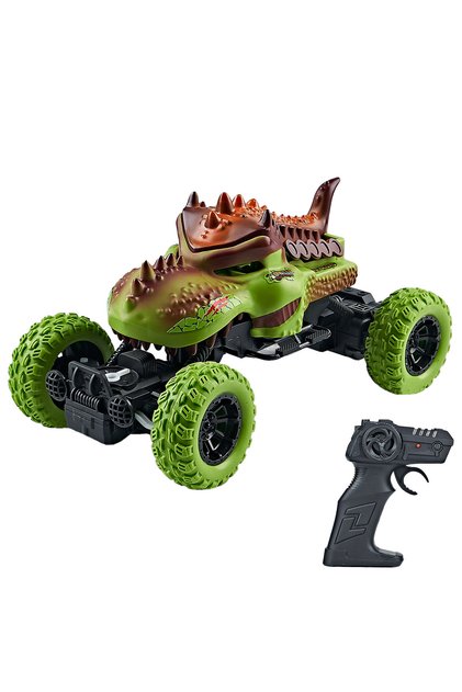 Masina 4x4 cu telecomanda, Suncon, Monster Ultra Rock Crawler, Verde, 1:18