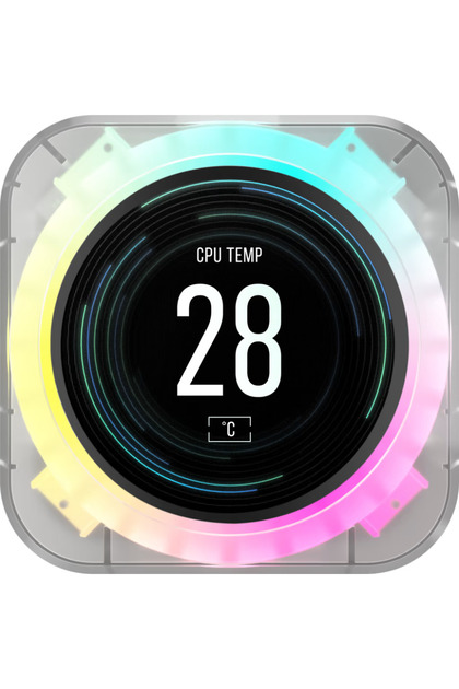 iCUE ELITE CPU Cooler LCD Display Upgrade Kit - Ice