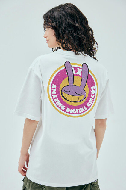 Tee&more. Unisex Oversize The Amazing Digital Circus Jax Sırt ve