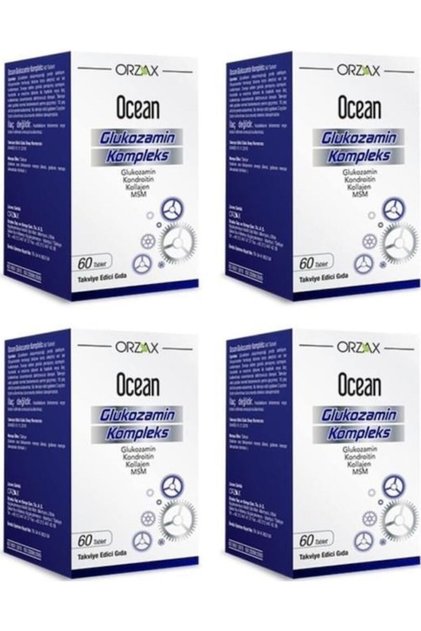 Ocean glucosamine complex 60 tablets 4-pack