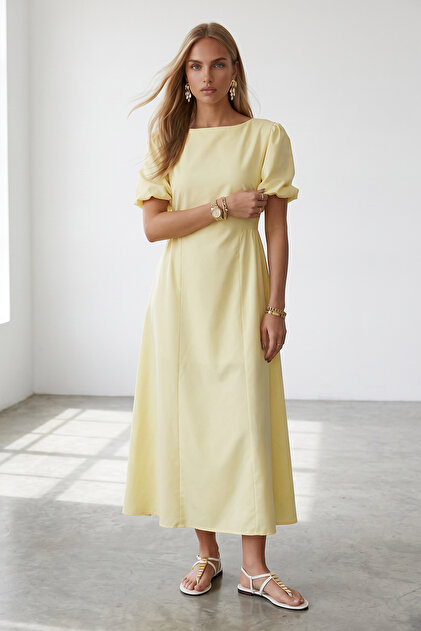 women's formal dresses & gowns Evening Dresses Women Long Sleeve Square Neck Modest Ankle Length Formal  Gowns fg5783 main image 1