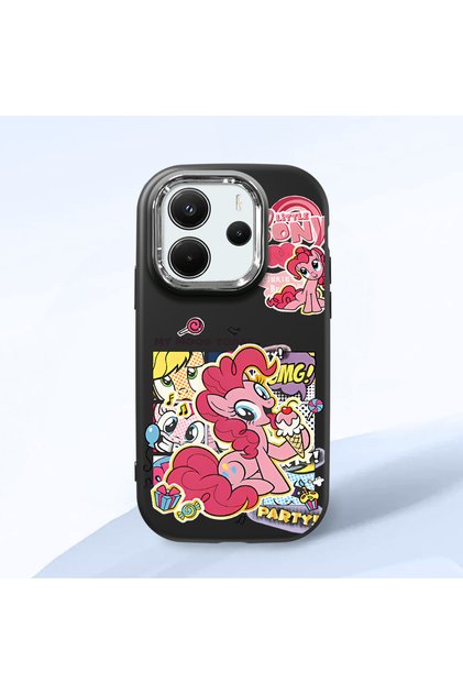 Redmi Note 14 4g Compatible Black Silicone Case with Shock-Absorbing Camera Protections