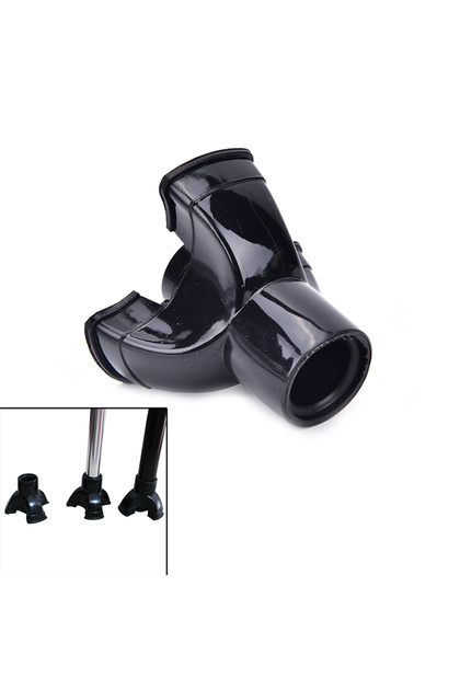 ... ... 1pc Walking Stick Cane Crutch Pad Heavy Duty Ferrule End Bottom 19mm Outdoor Camping Hikin.