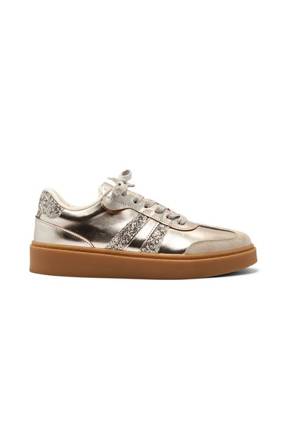 Frm 100 Pul Detailed Flat Sole Sports Shoes