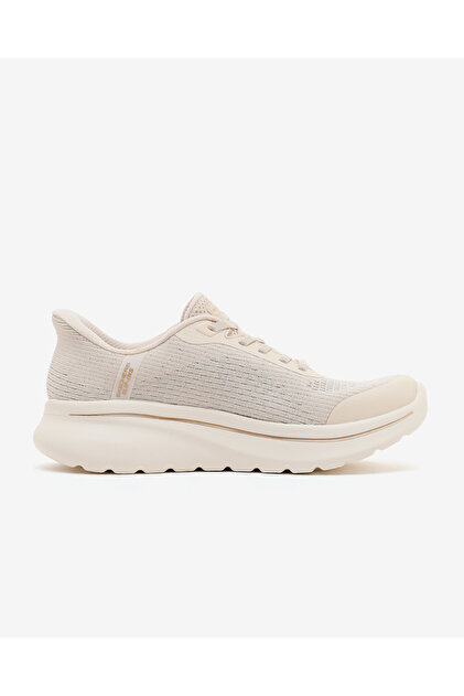 Skechers GO WALK ARCH FIT N-JOY Kadın Natürel Yürüyüş Ayakkabısı