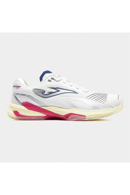 Tecls2602C Electric Lady Toprak Kort Women's Tennis Shoes - White/Pink