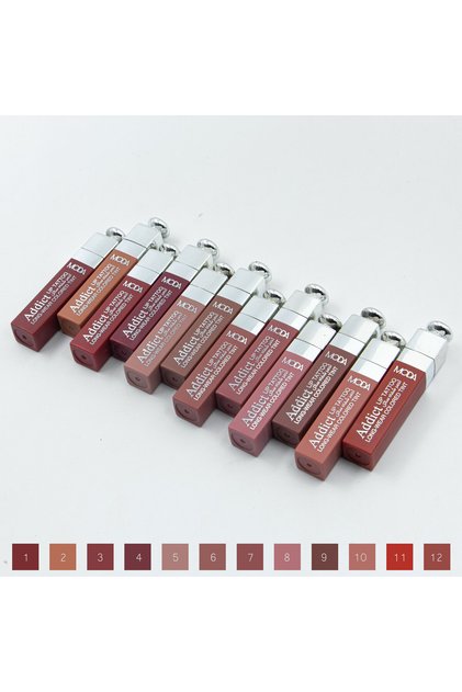 Luxury Lip Color - Moda Beauty 12-Color Lipstick High-Stay for a Natural Look That Lasts for Hours
