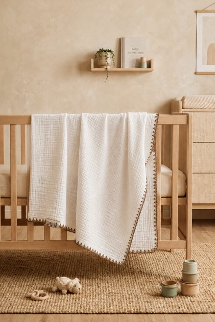 Baby Blanket 4 Layers Muslin 100% Cotton