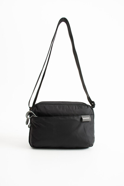 5-Compartment Waterproof Parachute Fabric Crossbody Shoulder Bag Si-6034