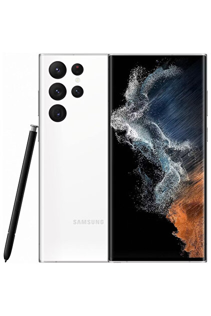 Samsung Yenilenmiş Galaxy S22 Ultra 128 GB Beyaz - A Kalite (12 Ay