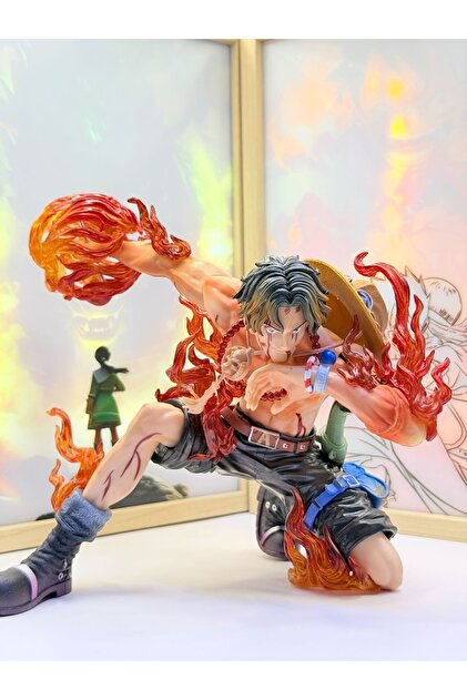 BANDAI One Piece Anıme Manga Aksiyon Figür 15 Cm - Portgas D. Ace