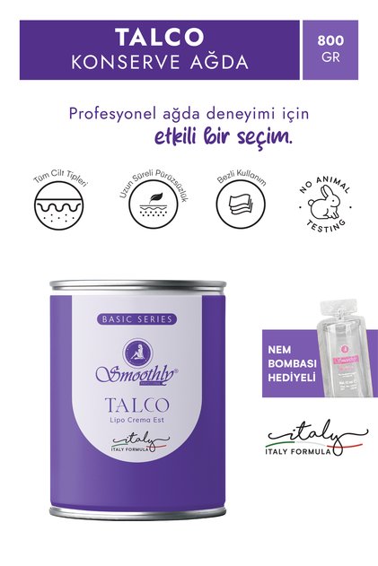 Talco Konserve Ağda Basic Series 800g – Profesyonel Salon Sir Ağda