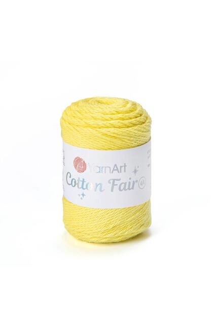 Cotton Fair 4/4 - Knitting Yarn Yellow-5506