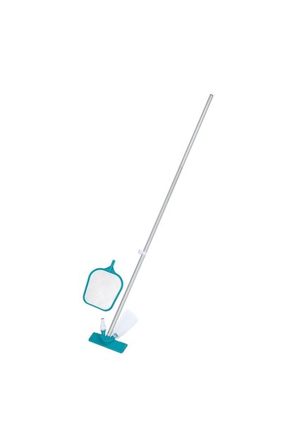 Kit de întreținere piscină Aquaclear 58013: Bară, Cap de aspirație, Sac filtrant reutilizabil, Skimmer interschimbabil