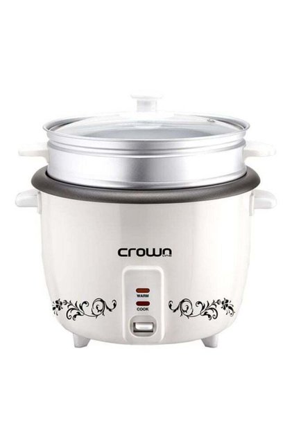 Steamer Rice Cooker 2.8 L 700.0 W White/Black/Silver