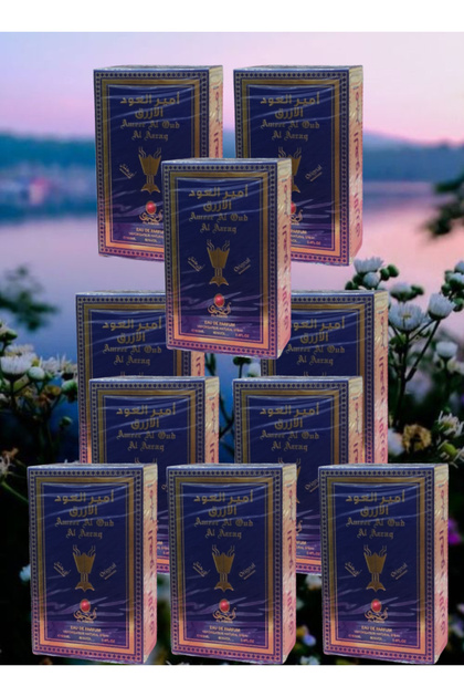 10 قطع Ameer Al Oud Al Azraq عطر 100ML