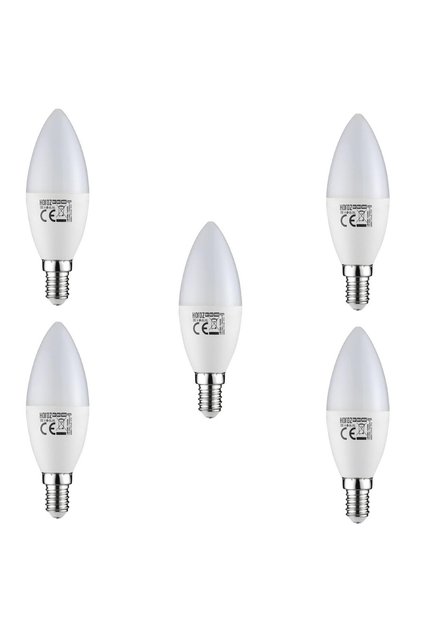 5/10 Adet 8 Watt Beyaz Işık E14 Duylu Led Ampul Buji Ampul Yüksek Işık 800 Lümen IP20 Sertifika