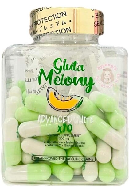 BEAUTY AMBITION Gluta Melony Advance White, Look Younger Anti-Aging Eyes Care, 60 Capsules