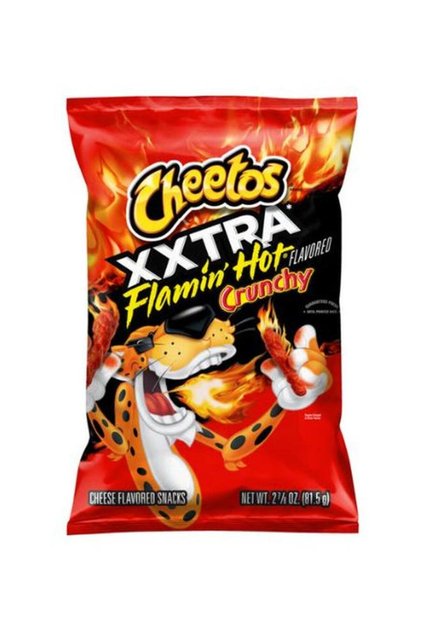 Flamin Hot Crunchy Xxtra Cheese Flavored Snacks 81.5g