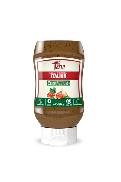 Sugar Free Onion & Garlic Salad Dressing, Zero Calories, Zero Sodium, Zero Sugar, High Fiber, Keto Friendly