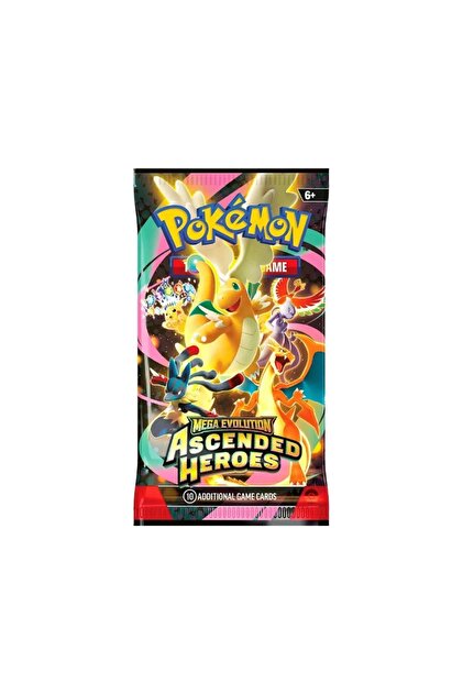 Pokemon Company Pokemon Mega Evolution Ascended Heroes Booster