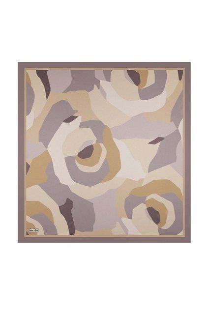Çağrı Pruva Pattern Tivil Silk Scarf 11364-25