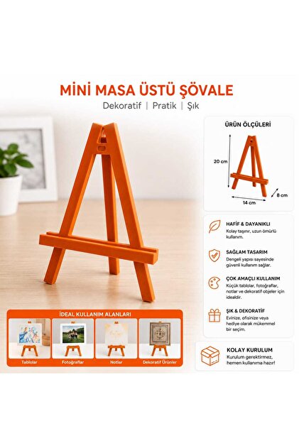 Masaüstü Mini Şövale