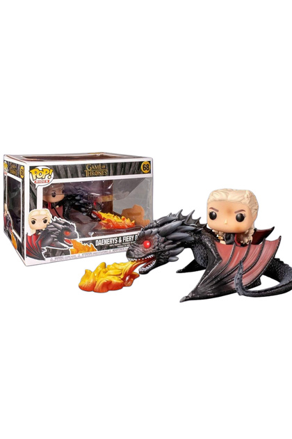 Funko Pop! Rides: Game of Thrones Daenerys & Fiery Drogon #68 - Fiyatı