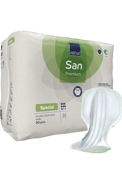 Absorbante speciale San - incontinență fecală și urinară