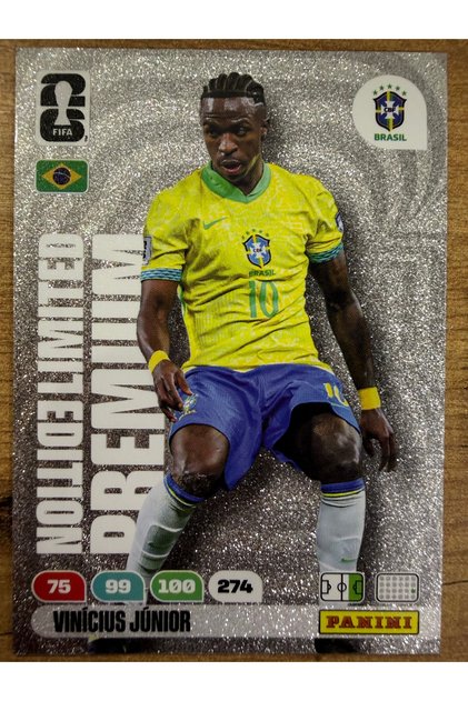 Panini FWC 26 Vinicius Junior Brazil World Cup Limited Edition