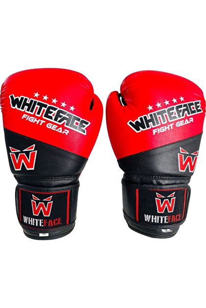 Nova3 Kırmızı Parçalı Boks Muay Thai ve Kick Boks Eldiveni