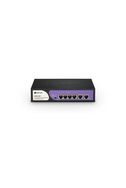 Bdcom S1000-4P2F 4 Port 10/100 4 Port Poe 2 Port Uplink 60W Unmanaged Desktop Switch
