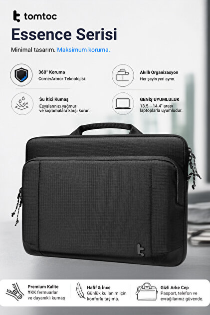 Essence A34 14 Inch Black MacBook Pro Case - A34D3D1