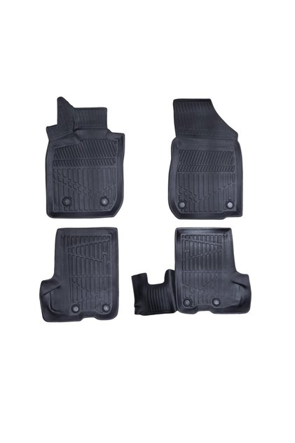 Set covorase auto cauciuc Dacia Logan II 2012-2020, forma tavita 3D