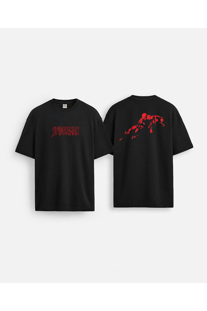 Zendaya Spider-Man Printed Cotton Black T-Shirt T-Shirt