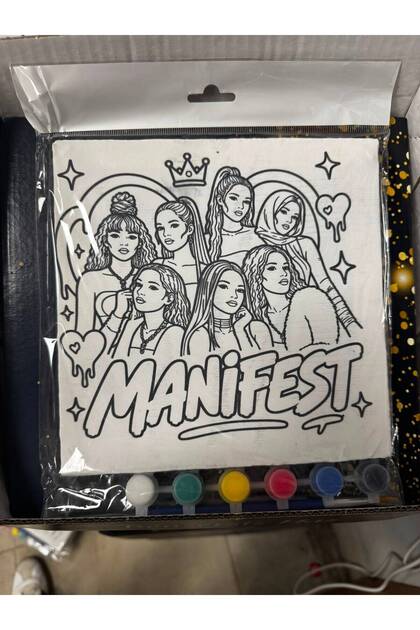MANİFEST GRUP TUVAL BOYAMA SETİ 20X20CM