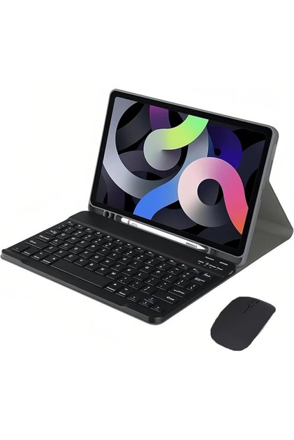 Arabic and English Keyboard Case for Galaxy Tab A11 8.7 inch 2025 (SM-X130/X135), with Pe