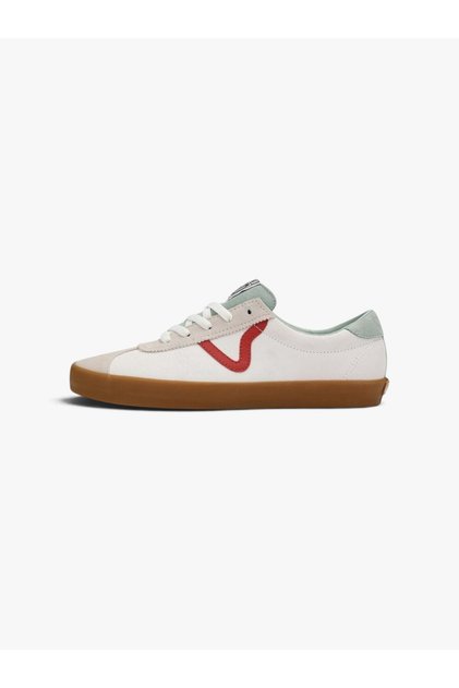 Pantofi sport albi unisex sport low - VN000D6N