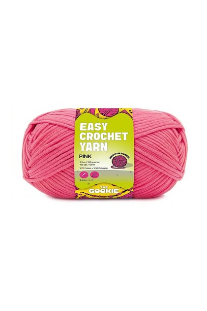 Pratik Örgü İpi, Yeni Başlayanlar İçin Uygun, Yumuşak Amigurumi Tığ İşi İpi , El işleri ve Çeşitli Tığ İşi Örgüler İçin idealdir. 100 g/ 120 m