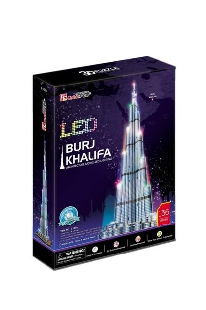 Puzzle 3D Burj Khalifa LED
