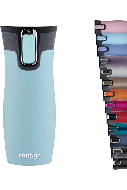 West Loop Autoseal Thermal Mug, Stainless Steel Insulated Mug, Coffee Mug To Go, BPA free, l