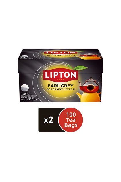 Earl Grey Teabag Tea, 100 Bags x 2 Packs