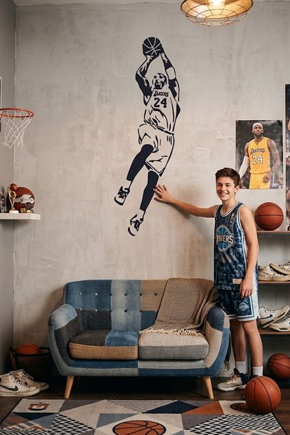 Kobe Bryant Modern Wall Sticker 40X116Cm